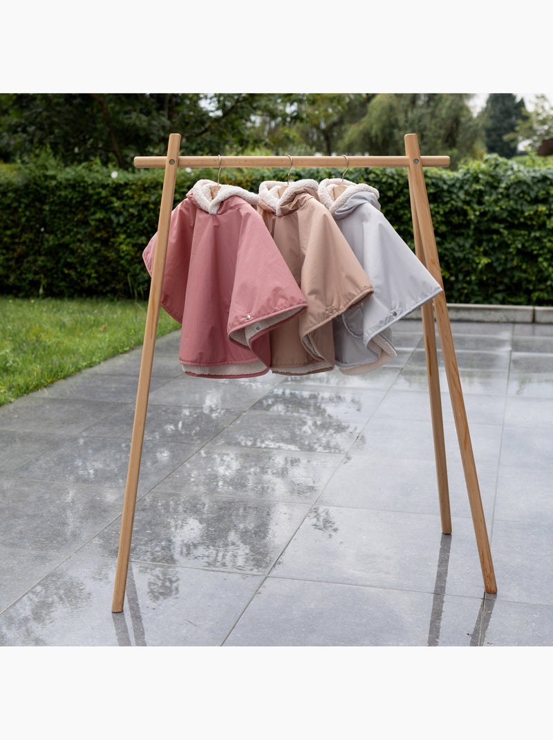 Poncho de voyage bébé pour siège auto - au chaud sous la pluie Rose - Kiabi