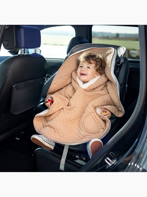 Poncho de voyage bébé pour siège auto - dehors bien au chaud - Kiabi