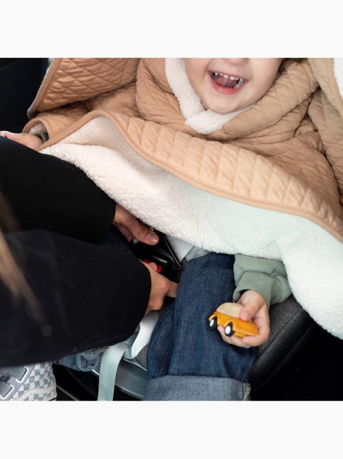 Poncho de voyage bébé pour siège auto - dehors bien au chaud - Kiabi