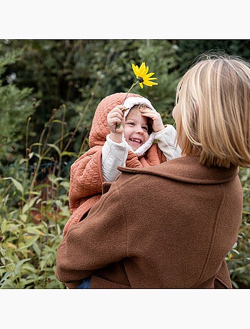 Poncho de voyage bébé pour siège auto - dehors bien au chaud