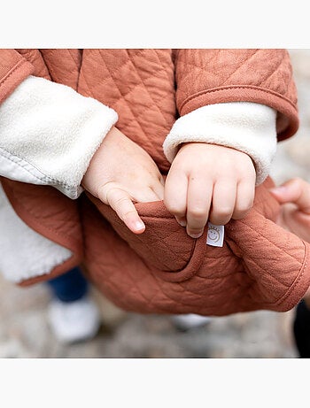 Poncho de voyage bébé pour siège auto - dehors bien au chaud