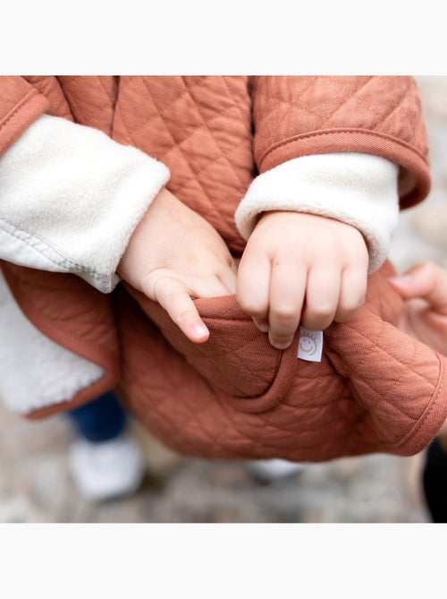Poncho de voyage bébé pour siège auto - dehors bien au chaud - Kiabi