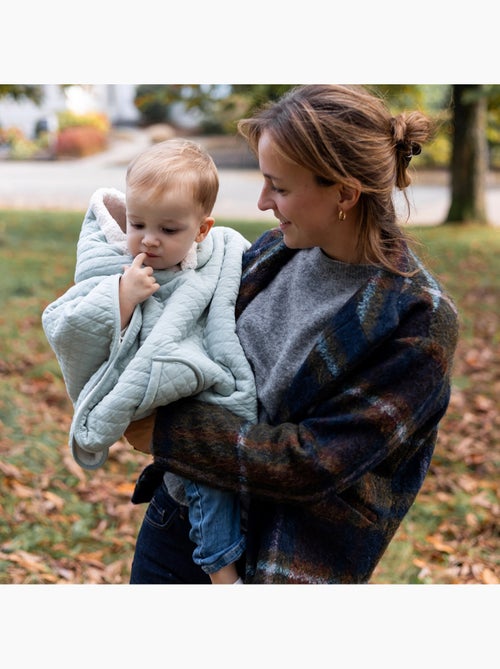 Poncho de voyage bébé pour siège auto - dehors bien au chaud - Kiabi