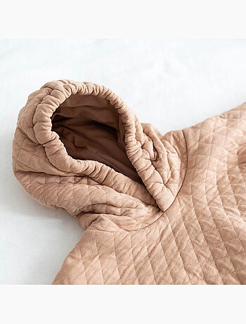 Poncho de voyage bébé pour siège auto - matelassé mi saison