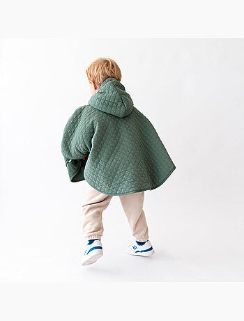 Poncho de voyage bébé pour siège auto - matelassé mi saison