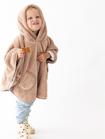 Poncho de voyage bébé pour siège auto - moelleux douceur