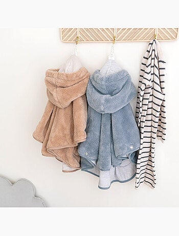 Poncho de voyage bébé pour siège auto - moelleux douceur