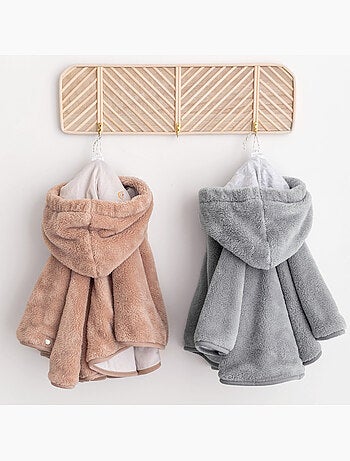 Poncho de voyage bébé pour siège auto - moelleux douceur