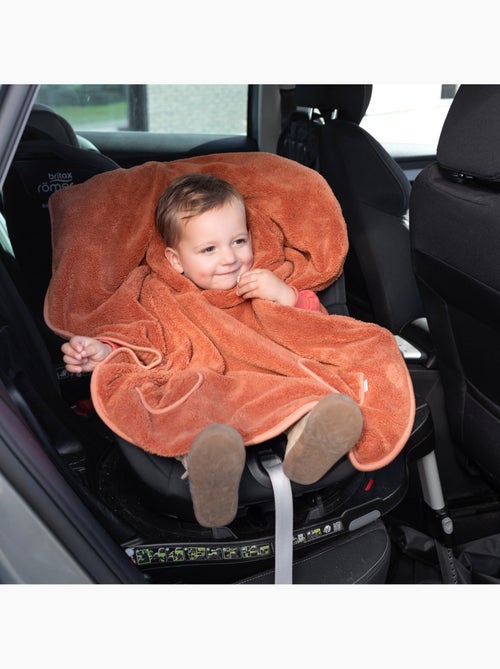 Poncho de voyage bébé pour siège auto - moelleux douceur - Kiabi