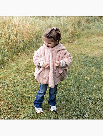 Poncho de voyage bébé pour siège auto - moelleux douceur