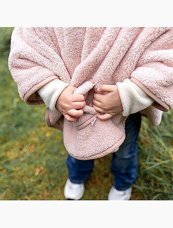 Poncho de voyage bébé pour siège auto - moelleux douceur