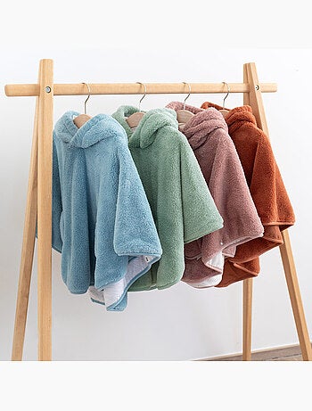 Poncho de voyage bébé pour siège auto - moelleux douceur