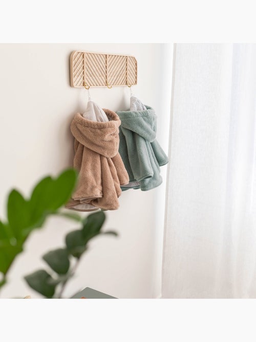 Poncho de voyage bébé pour siège auto - moelleux douceur - Kiabi