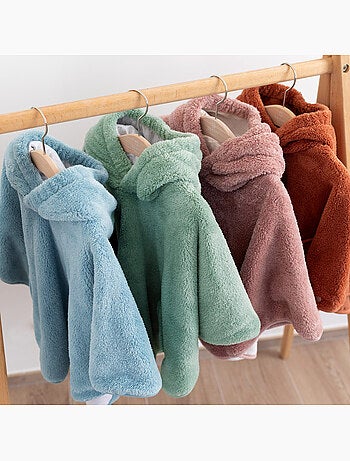 Poncho de voyage bébé pour siège auto - moelleux douceur