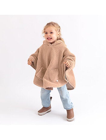 Poncho de voyage bébé pour siège auto - teddy douillet