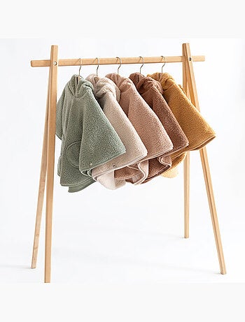 Poncho de voyage bébé pour siège auto - teddy douillet