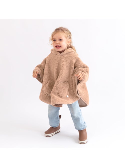 Poncho de voyage bébé pour siège auto - teddy douillet - Kiabi