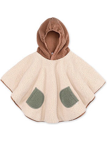 Poncho de voyage bébé pour siège auto - teddy douillet