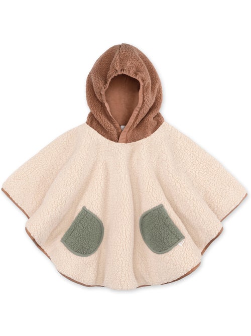 Poncho de voyage bébé pour siège auto - teddy douillet - Kiabi