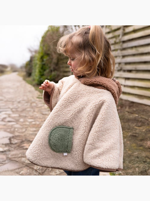 Poncho de voyage bébé pour siège auto - teddy douillet - Kiabi