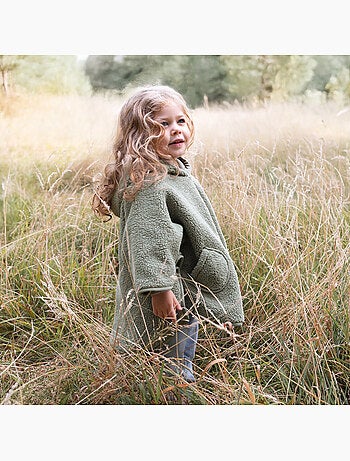 Poncho de voyage bébé pour siège auto - teddy douillet