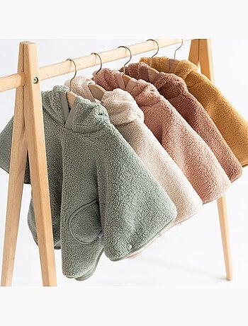 Poncho de voyage bébé pour siège auto - teddy douillet