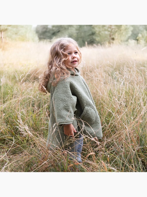 Poncho de voyage bébé pour siège auto - teddy douillet - Kiabi