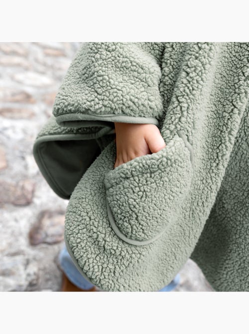 Poncho de voyage bébé pour siège auto - teddy douillet - Kiabi