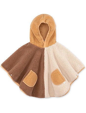 Poncho de voyage bébé pour siège auto - teddy douillet