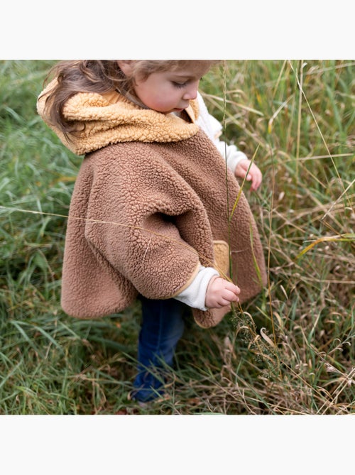 Poncho de voyage bébé pour siège auto - teddy douillet - Kiabi