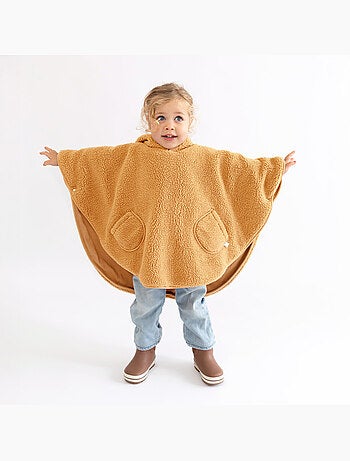 Poncho de voyage bébé pour siège auto - teddy douillet