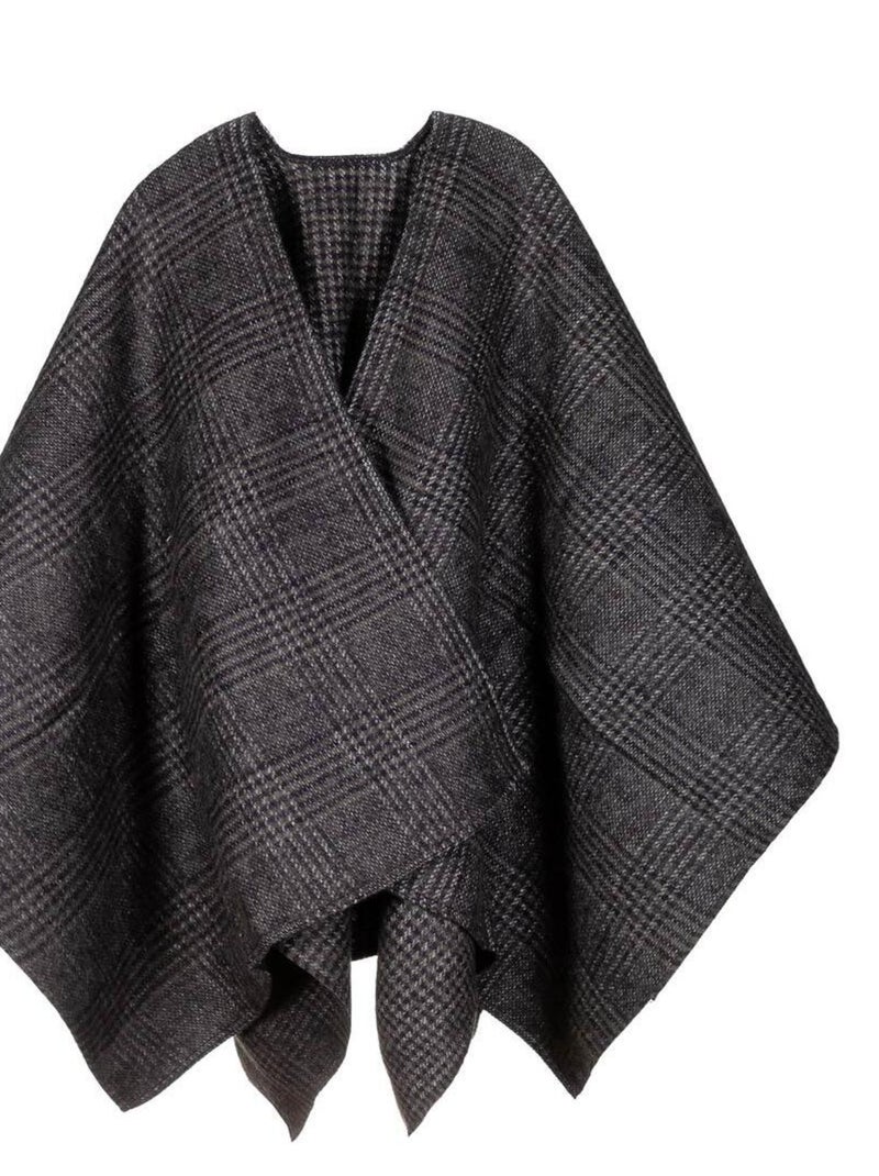 Poncho Dundee - Fabriqué en France Noir - Kiabi