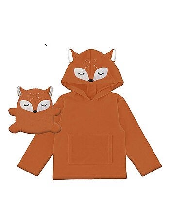 Poncho enfant 60x95 cm RENARD, par Soleil d'Ocre