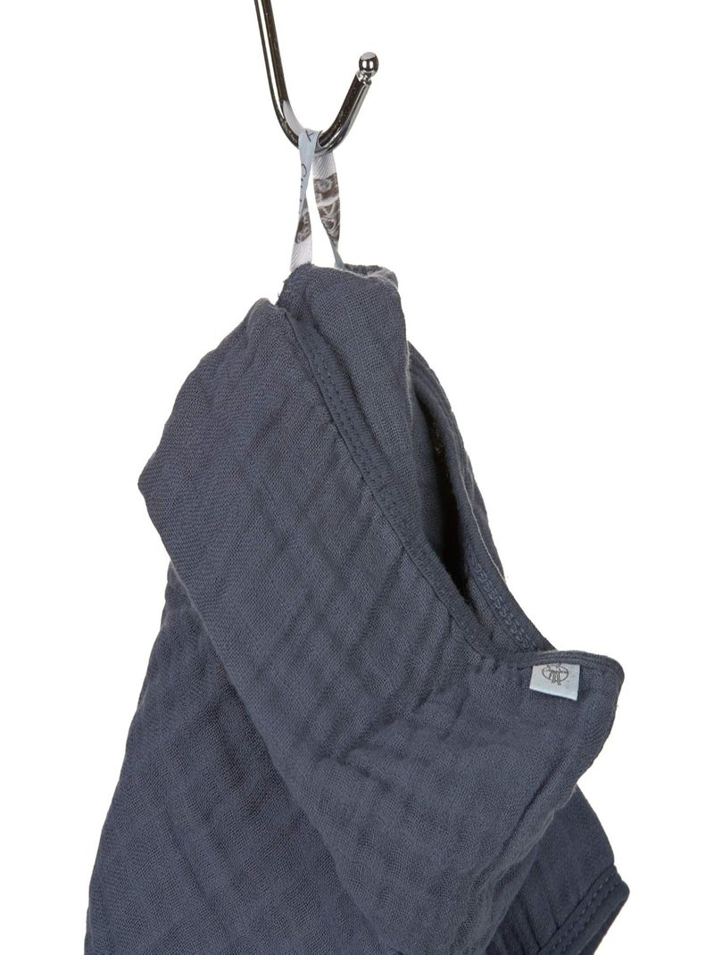 Poncho Enfant Gaze de coton PROMO LINGE Bleu - Kiabi