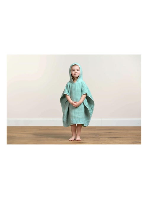 Poncho Enfant Gaze de coton PROMO LINGE - Kiabi
