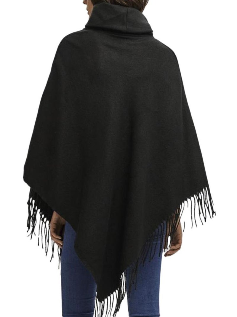 Poncho Femme Vero Moda Noir - Kiabi