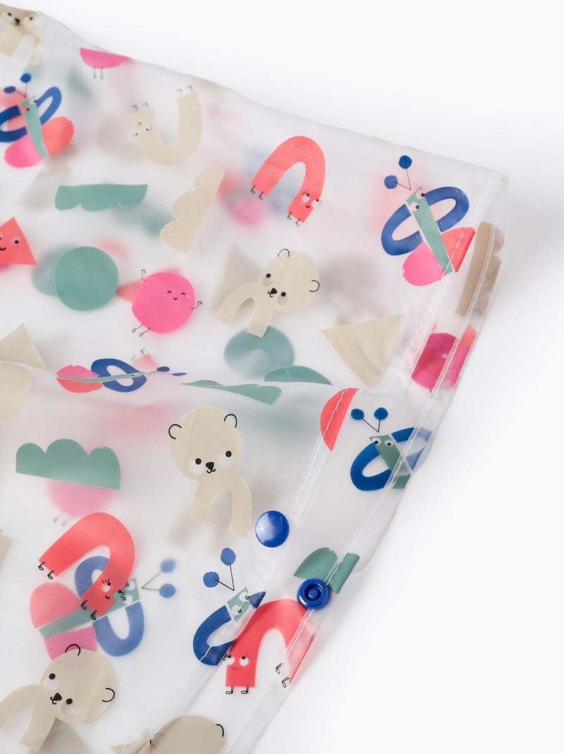 Poncho Imperméable avec Capuche Rose clair - Kiabi