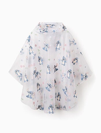 Poncho Imperméable avec Capuche Stitch