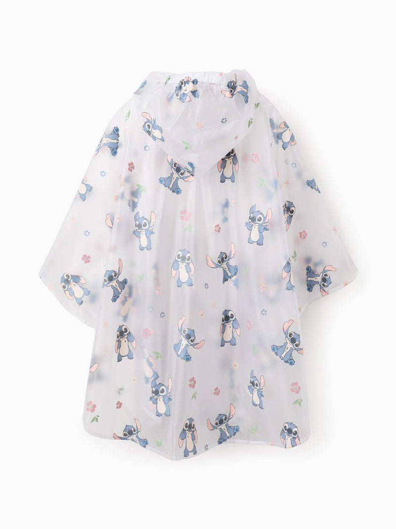 Poncho Imperméable avec Capuche Stitch Blanc - Kiabi