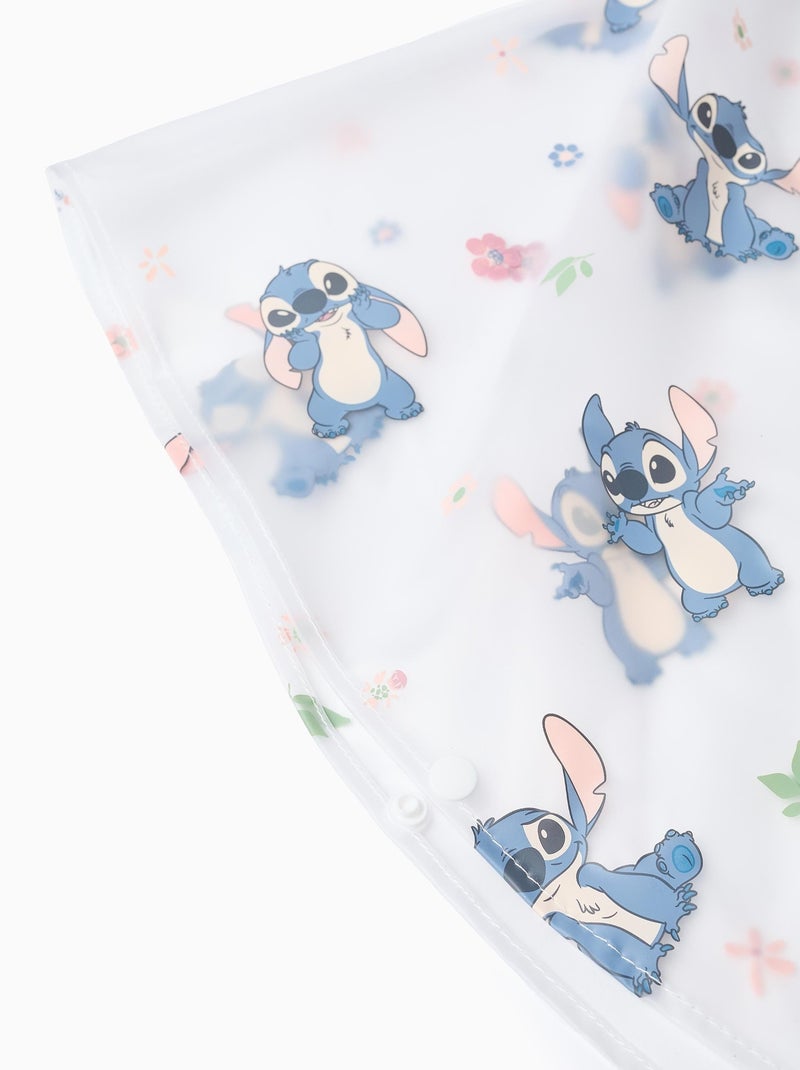 Poncho Imperméable avec Capuche Stitch Blanc - Kiabi