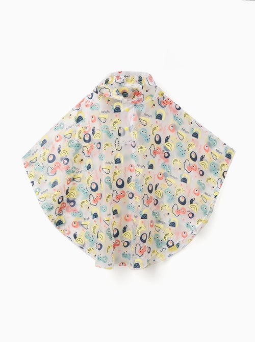 Poncho impermeable con capucha transparente - Kiabi