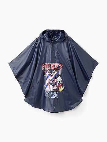 Poncho imperméable Mickey à capuche