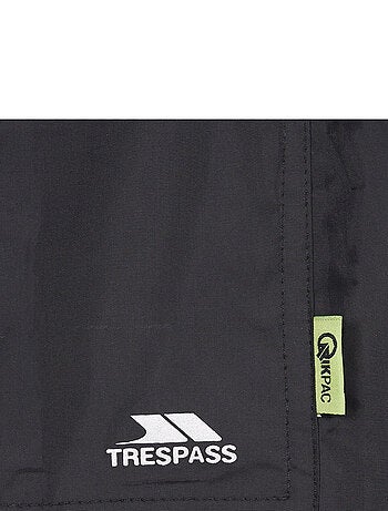 Poncho imperméable pliable à capuche qikpac - trespass