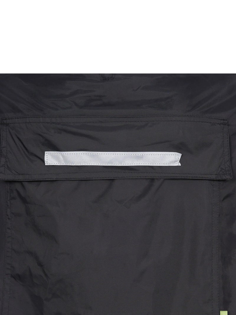 Poncho imperméable pliable à capuche qikpac - trespass Noir - Kiabi