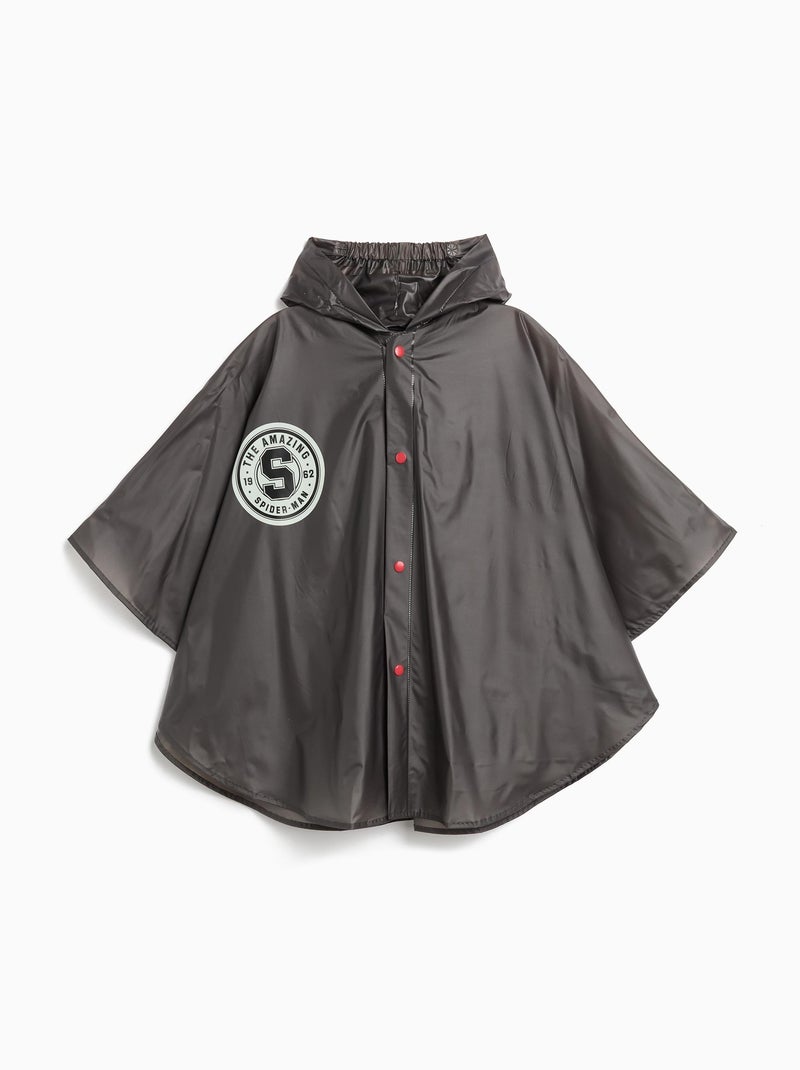 Poncho imperméable Spider-Man ©Disney, MO Fashion Noir