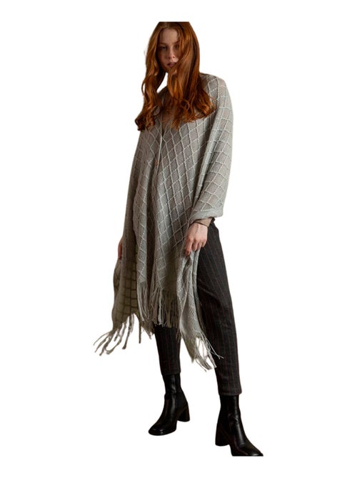 Poncho long Punto - Kiabi