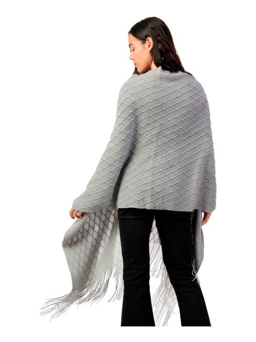 Poncho long Punto - Kiabi