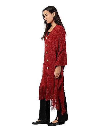 Poncho long Punto