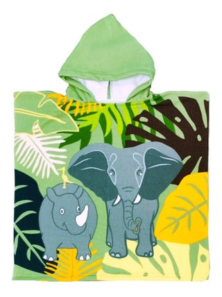 Poncho microfibre Elephant  60x120 250 g/m²