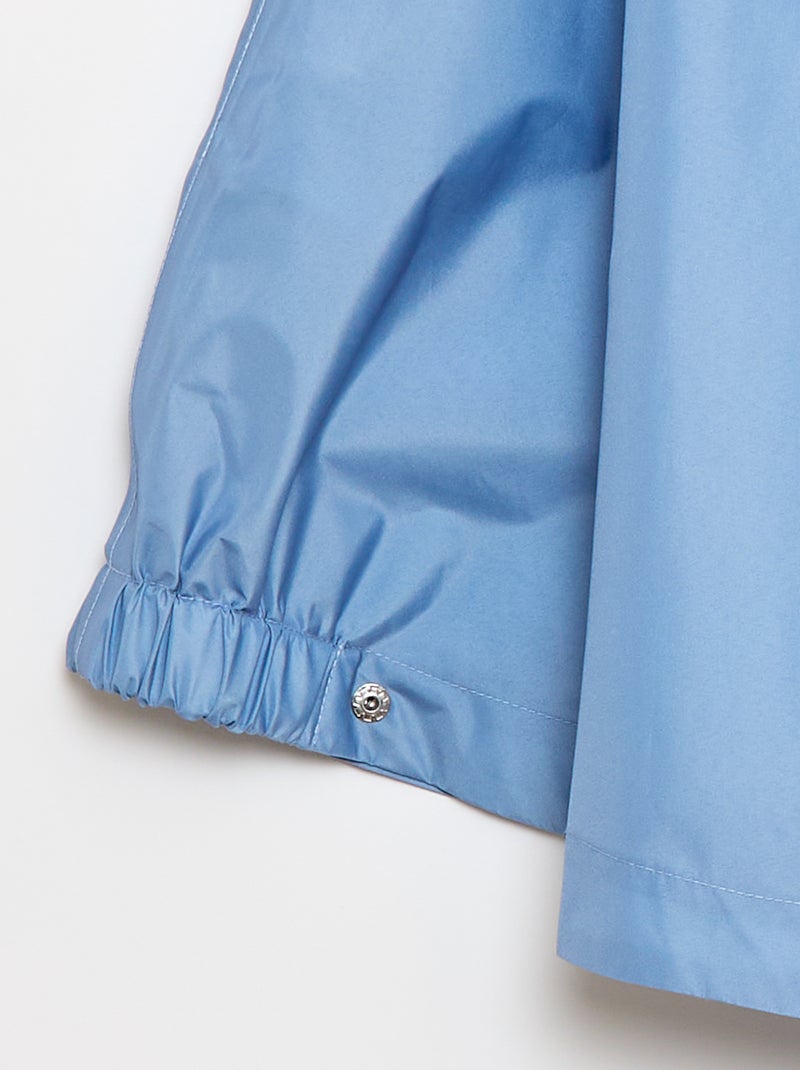 Poncho mixte à capuche - collection facile à enfiler Bleu - Kiabi